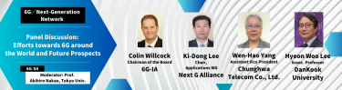 Panel Discussion: Efforts towards 6G around the World and Future Prospects